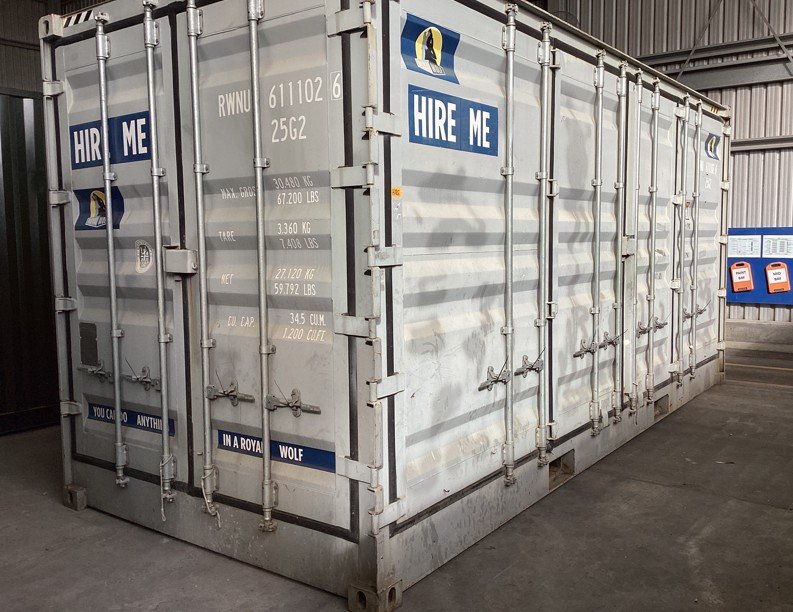 20ft High Cube Open Side Container - Auckland RWNU6111026